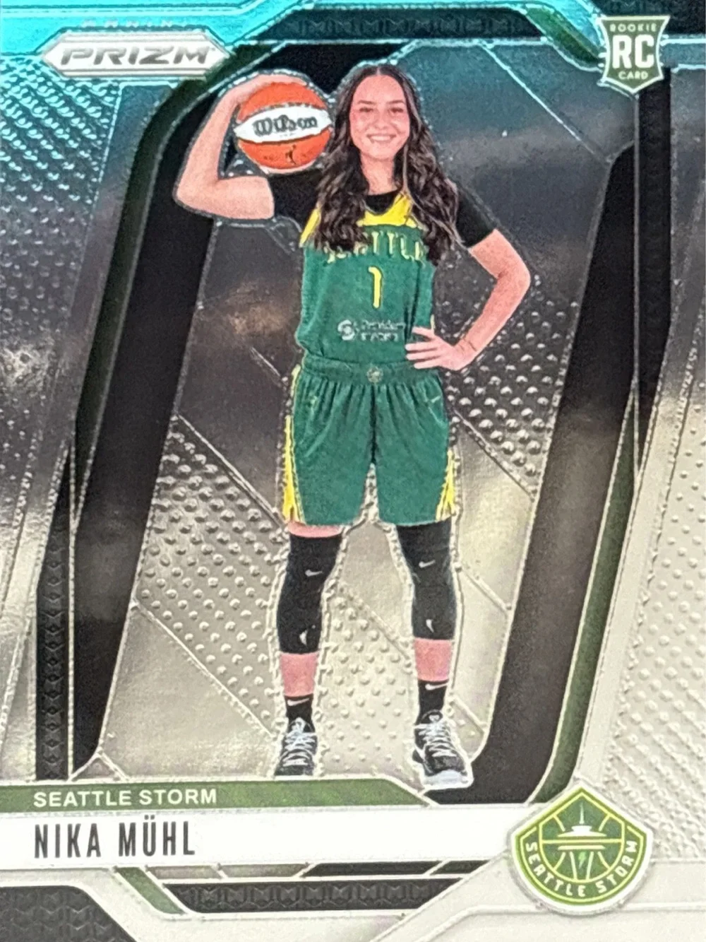 Panini Prizm Seattle Storm Nika Mühl Rookie Basketball Card